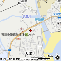 千葉県鴨川市天津136周辺の地図