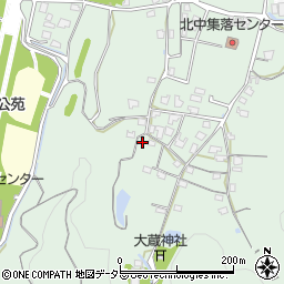 兵庫県丹波市柏原町北中293周辺の地図