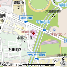 名古屋市瑞穂図書館周辺の地図