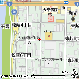 愛知県名古屋市中川区下之一色町松蔭５丁目16-1周辺の地図