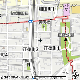 シティハイツ周辺の地図