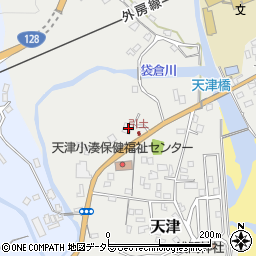 千葉県鴨川市天津201周辺の地図