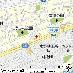 愛知県名古屋市天白区元八事1丁目245周辺の地図