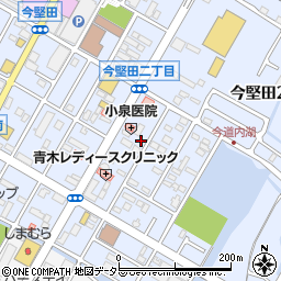 滋賀県大津市今堅田2丁目26-34周辺の地図