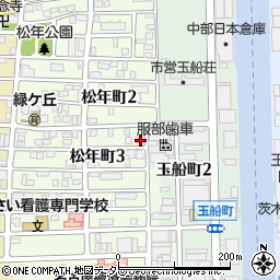 愛知県名古屋市中川区松年町3丁目28周辺の地図