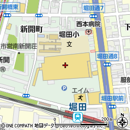 愛知県名古屋市瑞穂区新開町24-55周辺の地図