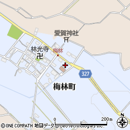 滋賀県東近江市梅林町560周辺の地図