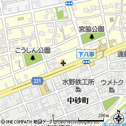 愛知県名古屋市天白区元八事1丁目246周辺の地図