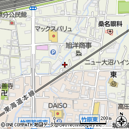 静岡県駿東郡長泉町下土狩360周辺の地図