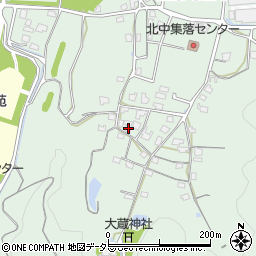 兵庫県丹波市柏原町北中309周辺の地図