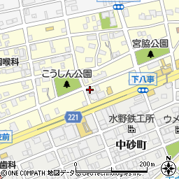 愛知県名古屋市天白区元八事1丁目241周辺の地図