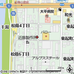 愛知県名古屋市中川区下之一色町松蔭５丁目16-4周辺の地図