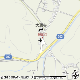 京都府船井郡京丹波町口八田奥ノ谷2周辺の地図