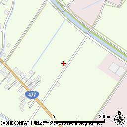 滋賀県近江八幡市野村町3335周辺の地図