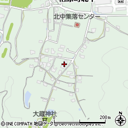 兵庫県丹波市柏原町北中323周辺の地図