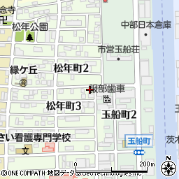 愛知県名古屋市中川区松年町3丁目2周辺の地図