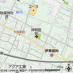 大塚新田公民館周辺の地図
