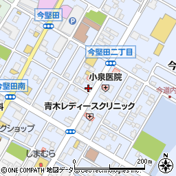 山田指圧整骨院周辺の地図
