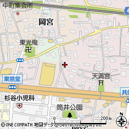 三浦荘周辺の地図