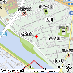 愛知県名古屋市中川区下之一色町戌亥島9周辺の地図