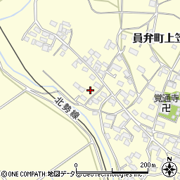 三重県いなべ市員弁町上笠田2084周辺の地図