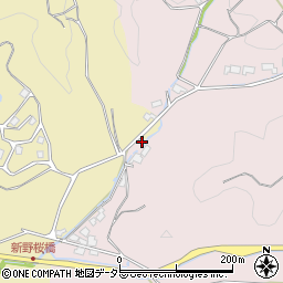 岡山県津山市新野山形1433周辺の地図