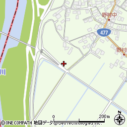 滋賀県近江八幡市野村町3148周辺の地図