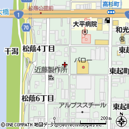 愛知県名古屋市中川区下之一色町松蔭５丁目15周辺の地図