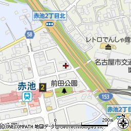 愛知県日進市赤池2丁目306周辺の地図