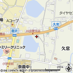 岡山県勝田郡奈義町久常238周辺の地図