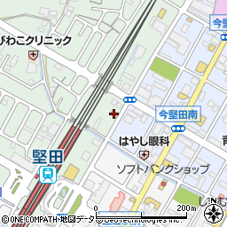 エフワンＧＵＹ大津堅田店周辺の地図