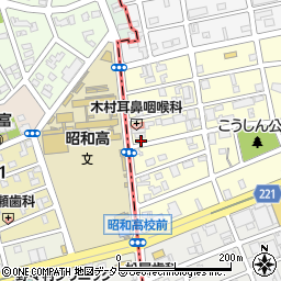 愛知県名古屋市天白区元八事1丁目60周辺の地図