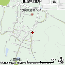 兵庫県丹波市柏原町北中213-1周辺の地図