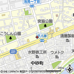 愛知県名古屋市天白区元八事1丁目251周辺の地図