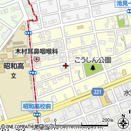 愛知県名古屋市天白区元八事1丁目70周辺の地図