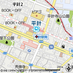 三菱ＵＦＪ銀行平針支店周辺の地図