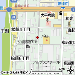 愛知県名古屋市中川区下之一色町松蔭５丁目16-7周辺の地図