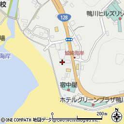千葉県鴨川市天津3281周辺の地図