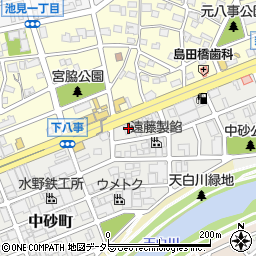 愛知信用金庫天白支店周辺の地図