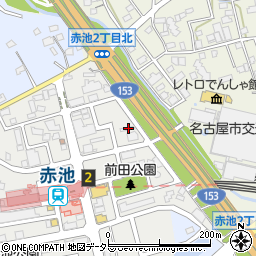 愛知県日進市赤池2丁目305周辺の地図