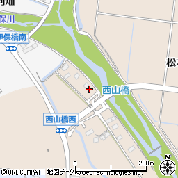 愛知県豊田市四郷町西山15周辺の地図