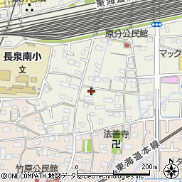 静岡県駿東郡長泉町下土狩1616周辺の地図