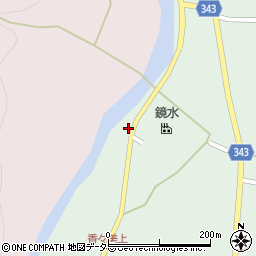 岡山県苫田郡鏡野町香々美872周辺の地図