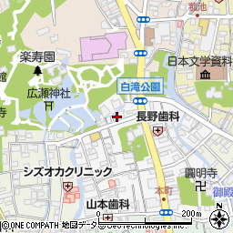 川口洋服店周辺の地図