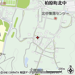 兵庫県丹波市柏原町北中312周辺の地図