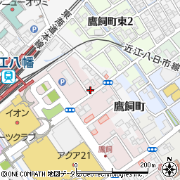 ＮＰＣ２４Ｈ近江八幡駅南第２パーキング周辺の地図