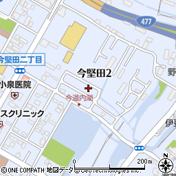 滋賀県大津市今堅田2丁目29-69周辺の地図