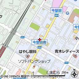 滋賀県大津市今堅田2丁目13-28周辺の地図