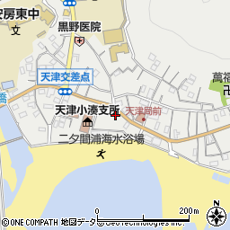 千葉県鴨川市天津1158周辺の地図