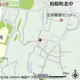 兵庫県丹波市柏原町北中311周辺の地図